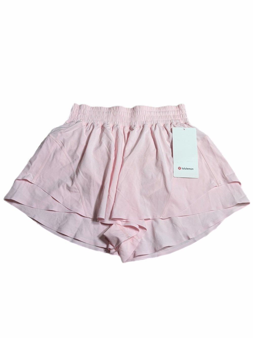 NWT Lululemon Shake It Out High-Rise Running Short 2.5" (Pink Pearl) Size S